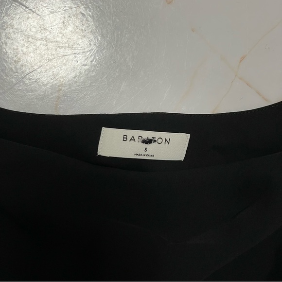 NWOT BABATON Cowlneck Camisole Black Tank - Picture 7 of 13